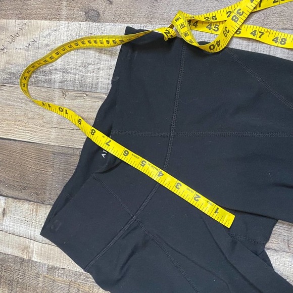 Athleta Black and Gray Plie Tights Leggings XS - Picture 4 of 11